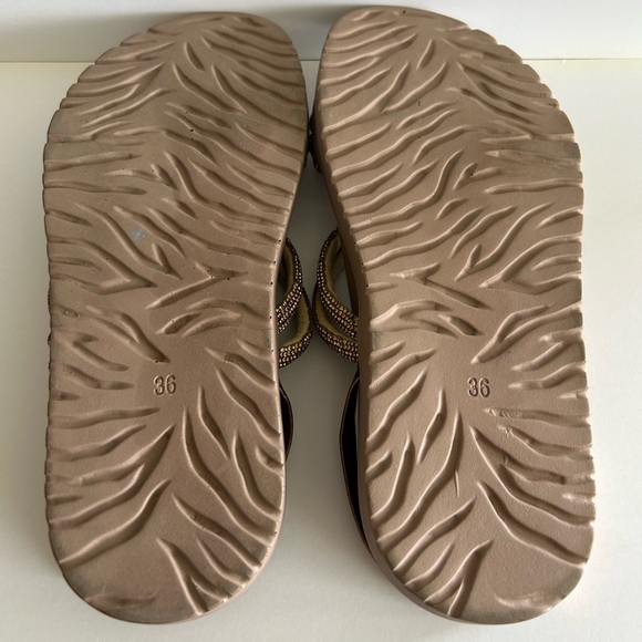 {Sz6} CAFeNOIR Sandals Made in Italy - Picture 10 of 14